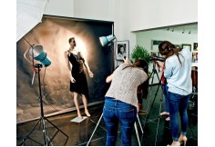Curso de Fotografía Artística nivel II, sesión fotográfica y dominando el tema de retrato en estudio 
