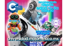 Curso Robotica desd Niños, adolecentes y Universitarios